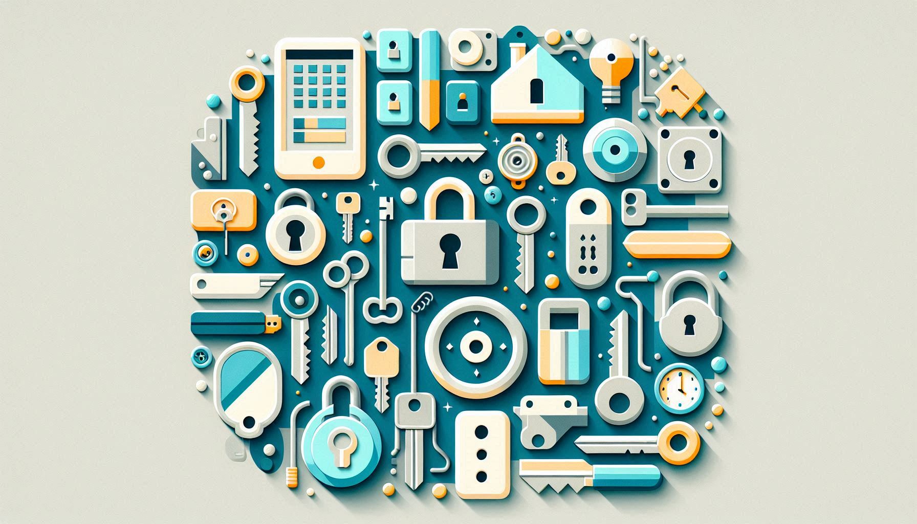 Welke rol speelt een sleutelrozet bij de beveiliging van deuren?