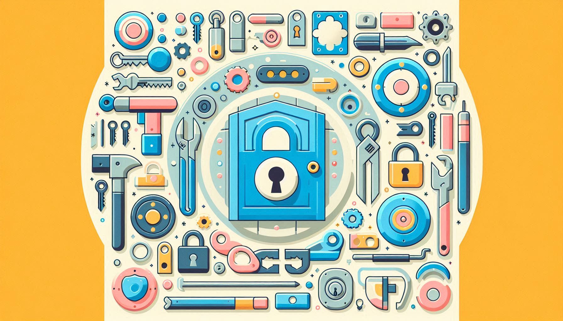 Welke sloten zijn geschikt voor deuren met een brievenbus?