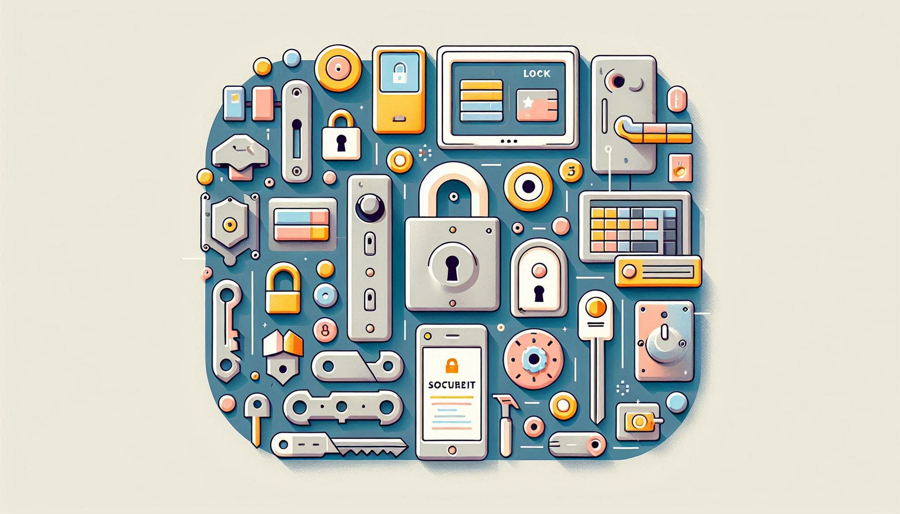 Welke sloten zijn geschikt voor deuren met een smalle stijl?